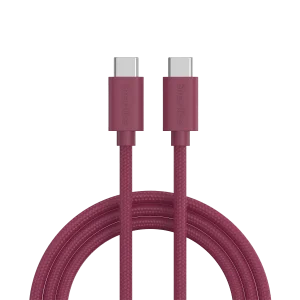 USB-C Till USB-C Braidy Kabel (2m)