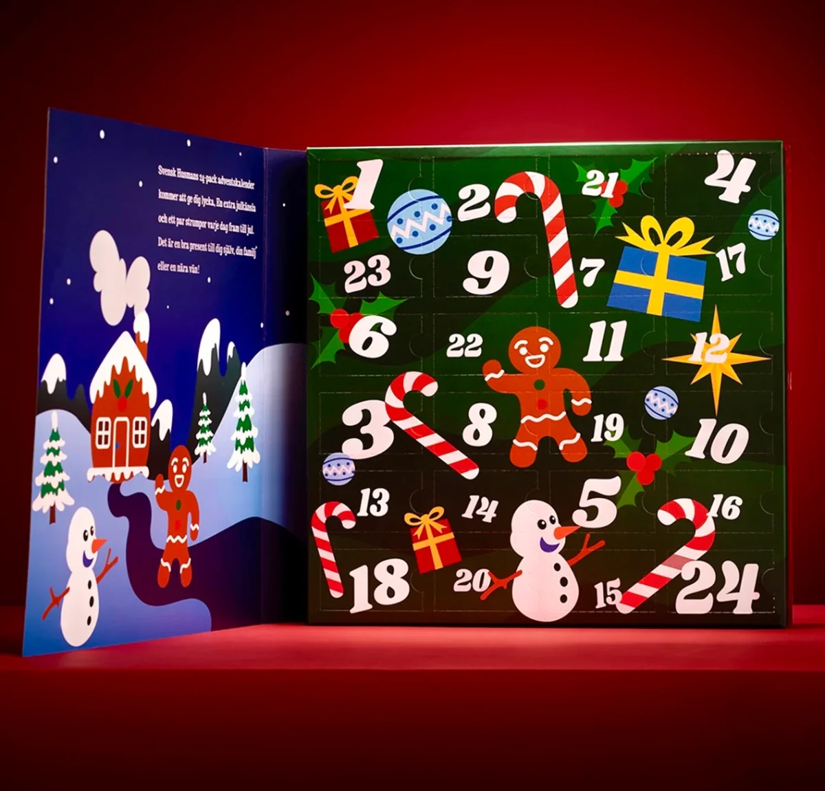 Svensk Husman Julkalender 2025 - 24-pack - Bild 2