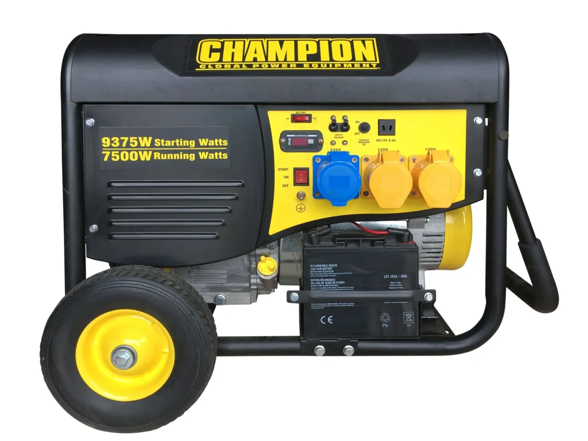 Champion elverk 8000W bensin - Bild 2
