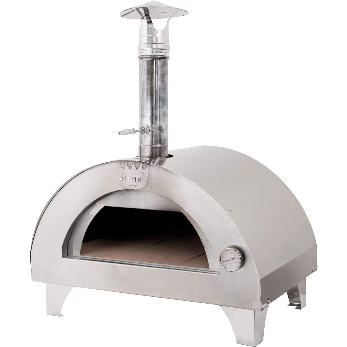 Clementi Clementino Pizzaugn 60×40 cm. Rostfritt stål