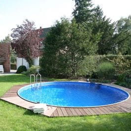 STÅLVÄGGSPOOL PREMIUM RUND 5X1,5M PLANET POOL