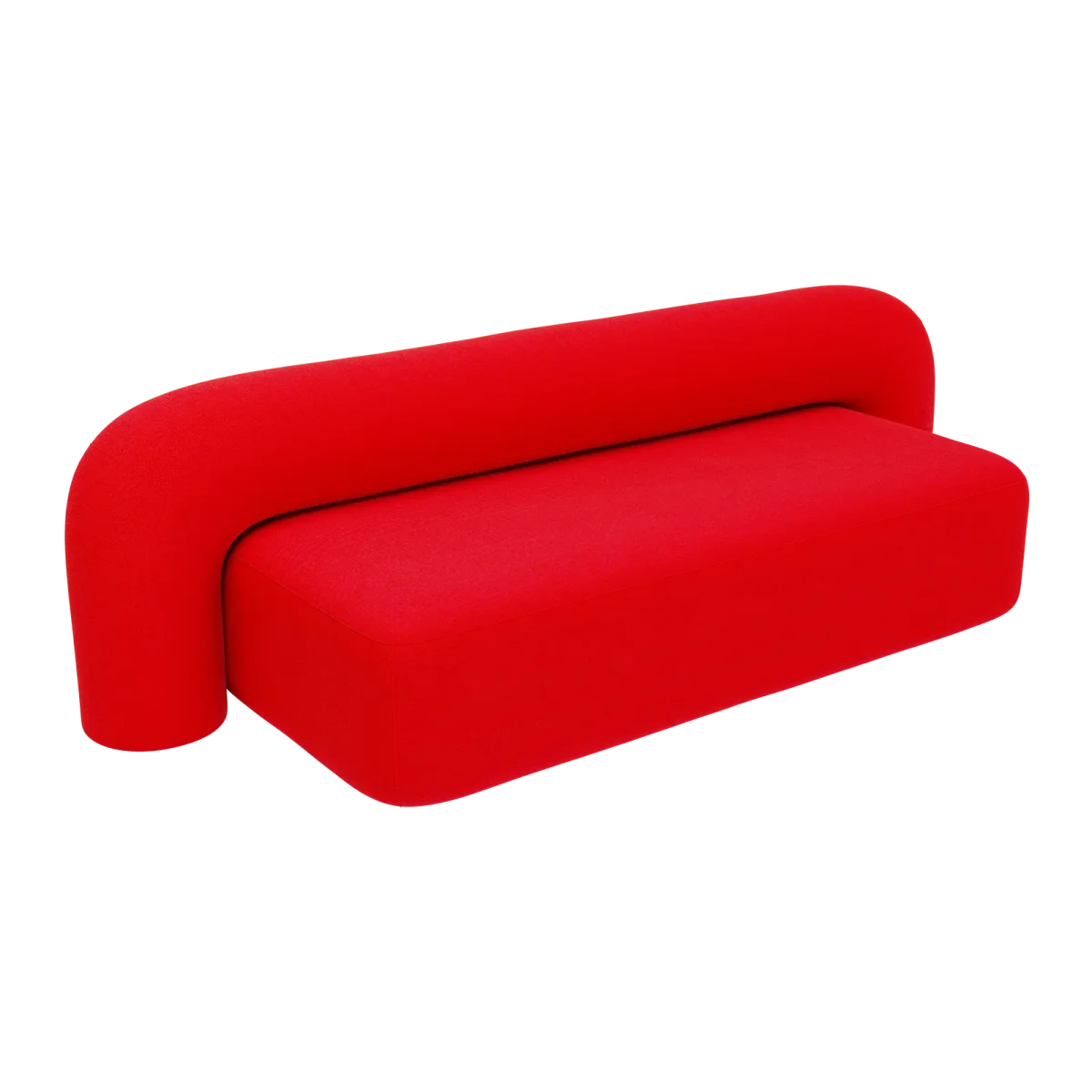 MOSS SOFA / STOR 240 / RØD