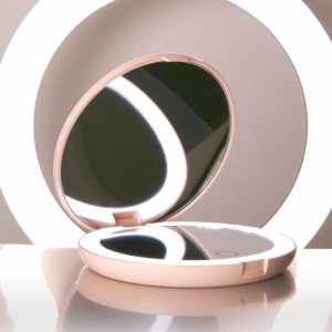 Portabel LED sminkspegel